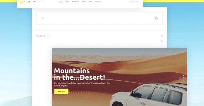 TripTastic - Travel Blog WordPress Theme - Features Image 2