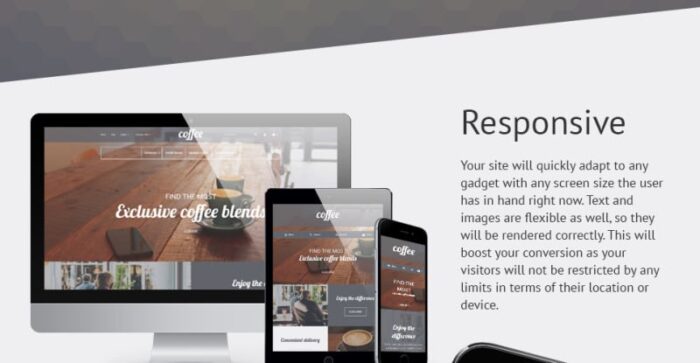 Coffee Shop Magento Theme - Features Image 2