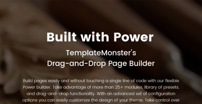 Woodsmaster - Carpenter & Handyman WordPress Theme - Features Image 1