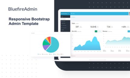 Bluefire - Multipurpose Modern Dashboard Admin Template - Features Image 1