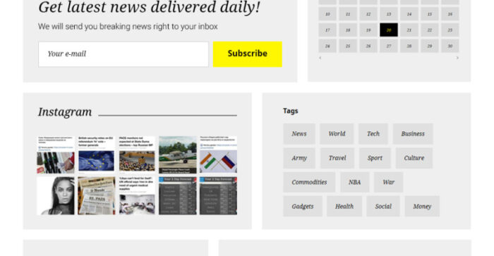 KingNews - News Portal Responsive Website Template - Features Image 8