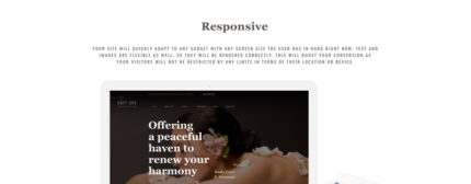 Beauty Salon Responsive Joomla Template - Features Image 1