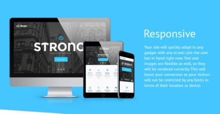 Bank Responsive Website Template - Features Image 1