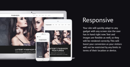 Online Fashion Joomla Template - Features Image 1