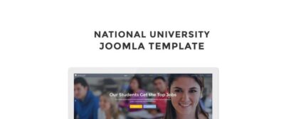 Faaculty - University Multipage Modern Joomla Template - Features Image 1