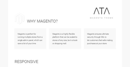 ATA - Fashion Magento Theme - Features Image 1