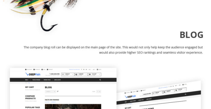 DeepFish Magento Theme - Features Image 6