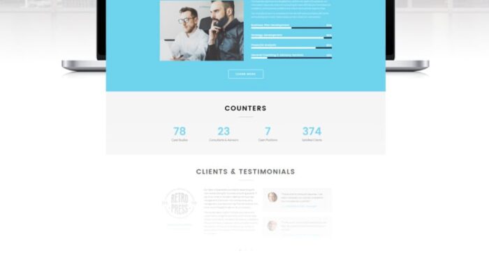 Facilis Website Template - Features Image 2