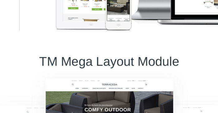 Terraceda - Outdoor Furniture PrestaShop Theme - Features Image 7