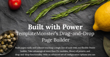 Master Chef Cooking School WordPress Theme - Features Image 1