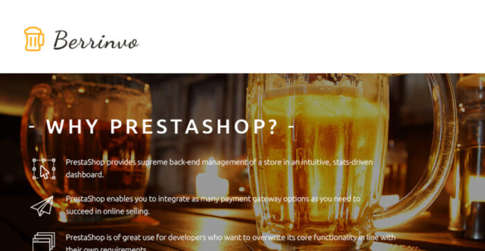 Berrinvo - Brewery Responsive PrestaShop Theme - Features Image 1