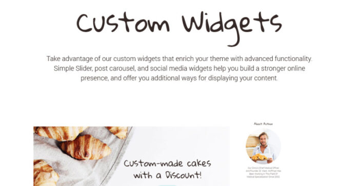 Chateau - Bakery and Receipts WordPress Theme - Features Image 12