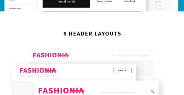 Fashionia - Online Fashion Magazine Responsive WordPress Theme - Features Image 3