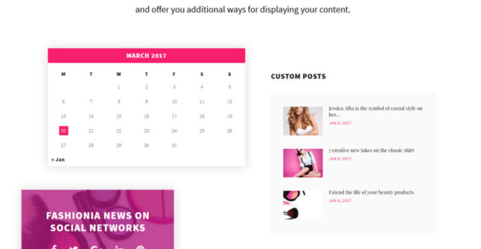 Fashionia - Online Fashion Magazine Responsive WordPress Theme - Features Image 9