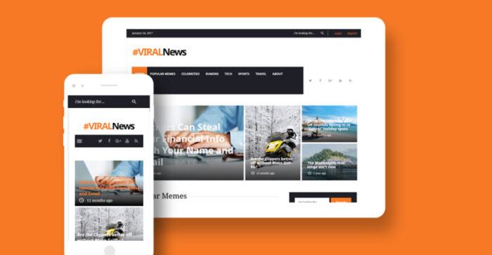 Viral News Portal & Magazine WordPress Theme - Features Image 8