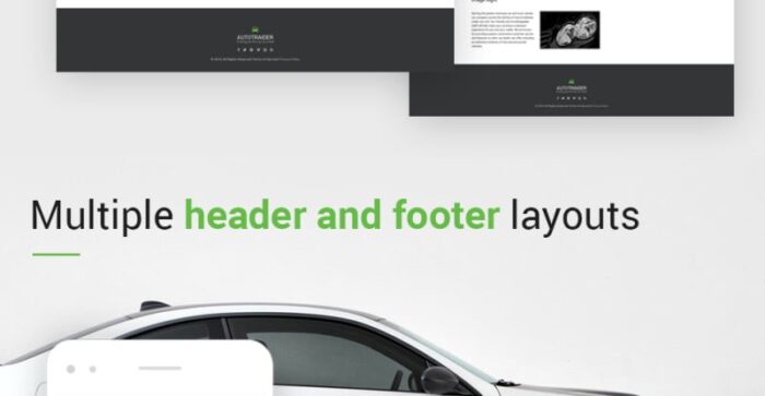 AutoTrader Website Template - Features Image 8