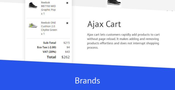 Sports Shoes OpenCart Template - Features Image 6