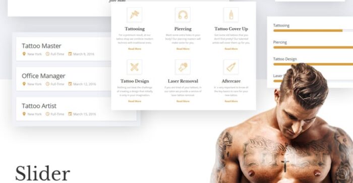 Tattoo Salon - Beauty Responsive HTML Website Template - Features Image 3