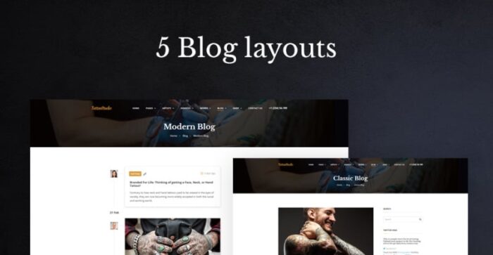 Tattoo Salon - Beauty Responsive HTML Website Template - Features Image 13