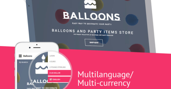 Balloons OpenCart Template - Features Image 5