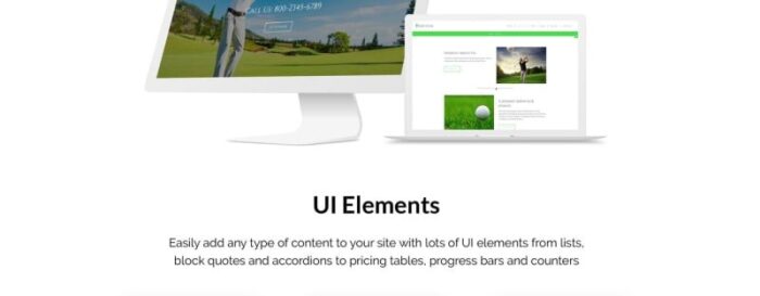 Golf Club - Golf & Sport Joomla Template - Features Image 2