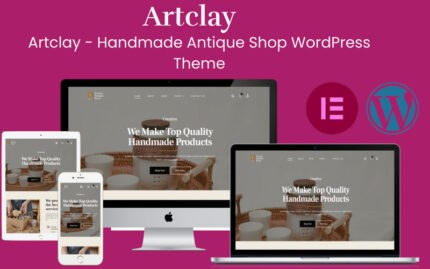 Artclay – Handmade Antique Shop WordPress Theme - Features Image 1