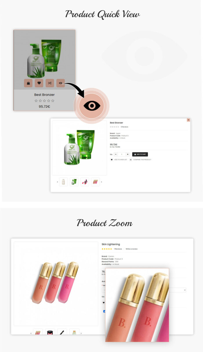 Barsana Advanced Beauty Store Theme for Opencart - Features Image 6