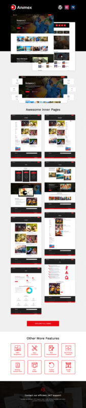 Animex - Special Effects Design Services Elementor WordPress theme - Features Image 1