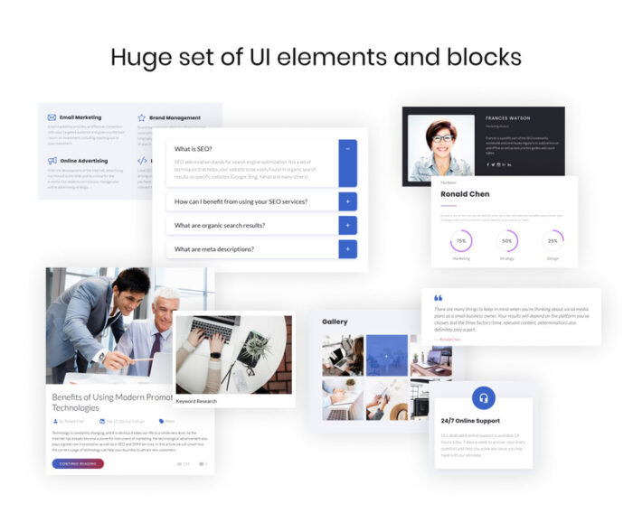 Sefax - SEO & Digital Marketing HTML5 Template - Features Image 4