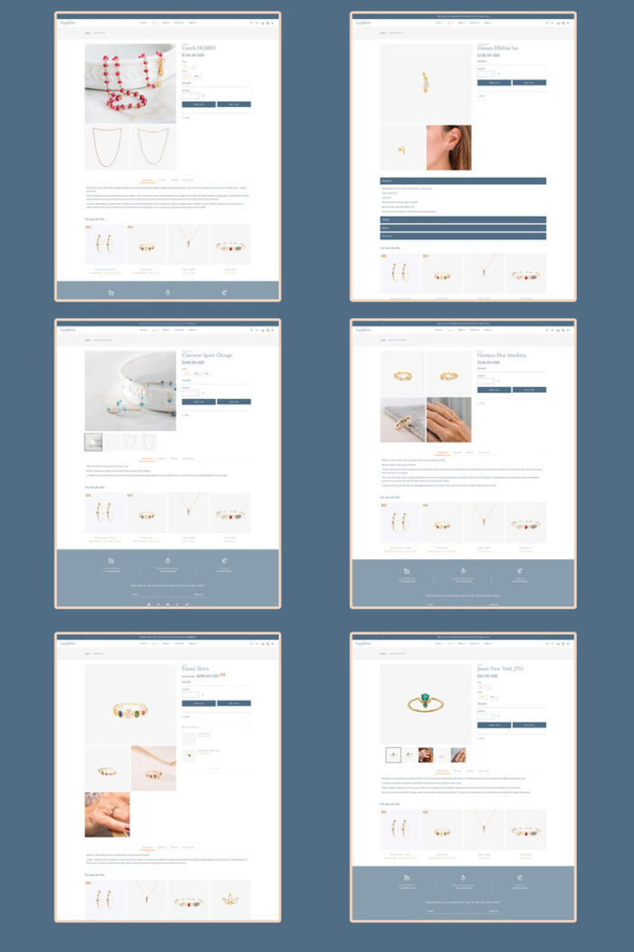 Sapphire Jewelry - Multipurpose Responsive Shopify Theme - Features Image 3