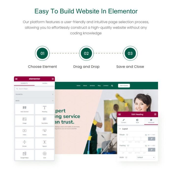 Cleaning - Cleaning Services Elementor Landing Page - Features Image 2