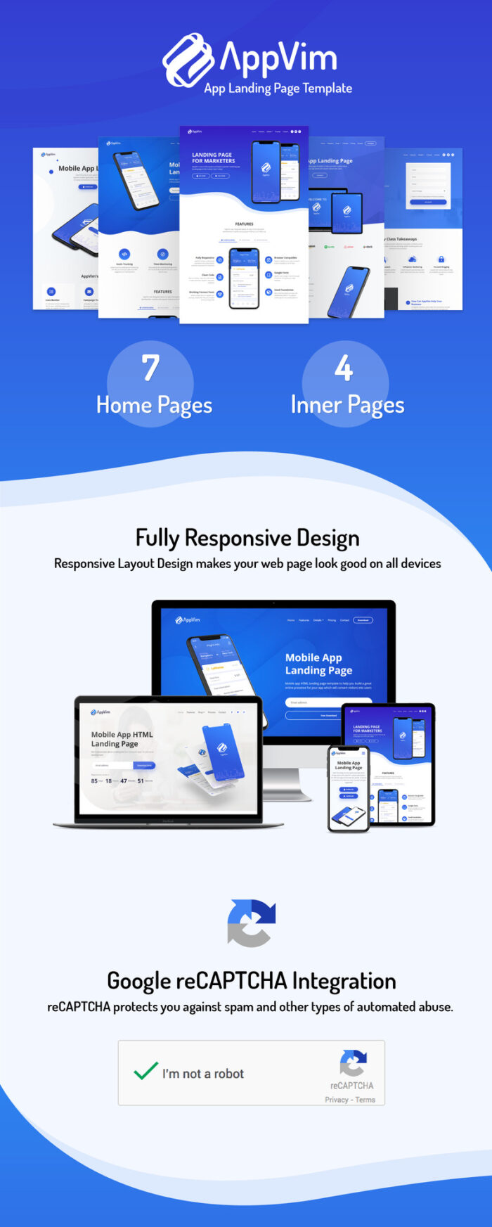 AppVim - App Landing Page Template - Features Image 2