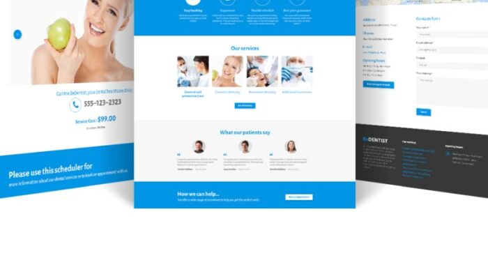 BeDentist Website Template - Features Image 2