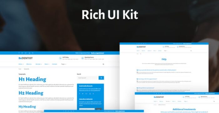 BeDentist Website Template - Features Image 5