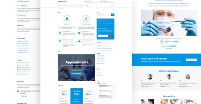 BeDentist Website Template - Features Image 6