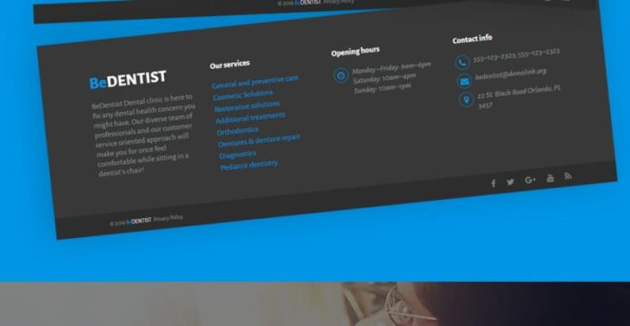 BeDentist Website Template - Features Image 10