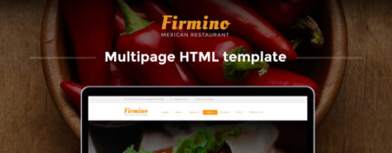 Firmino - Mexican Restaurant Multipage Website Template - Features Image 1