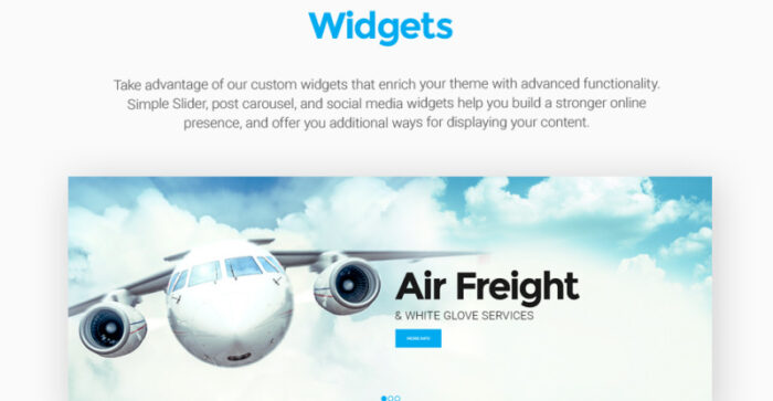 Roadway - Logistics & Transportation Services WordPress Theme - Features Image 10