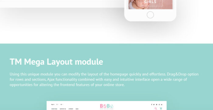 BoBo - Baby Online Store PrestaShop Theme - Features Image 5