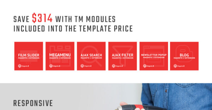 GrailWibo Magento Theme - Features Image 2