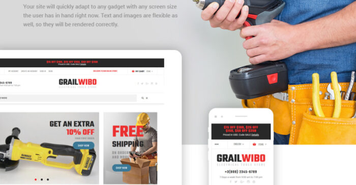 GrailWibo Magento Theme - Features Image 3