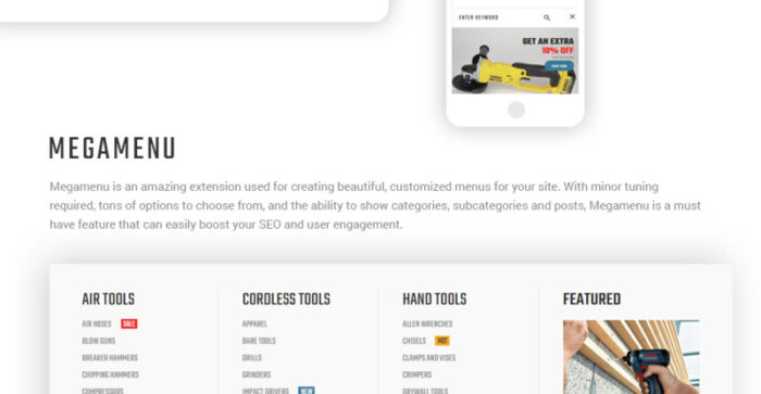 GrailWibo Magento Theme - Features Image 4