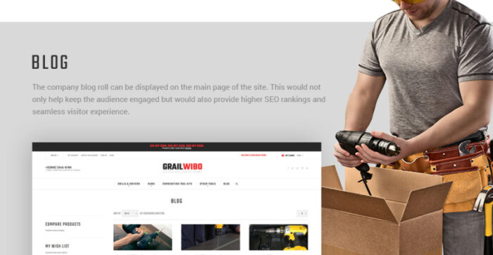 GrailWibo Magento Theme - Features Image 10