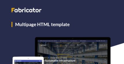 Fabricator - Industrial Company HTML5 Website Template - Features Image 1