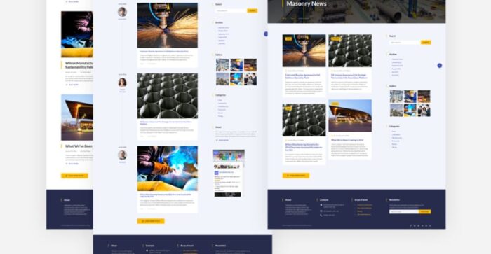 Fabricator - Industrial Company HTML5 Website Template - Features Image 10