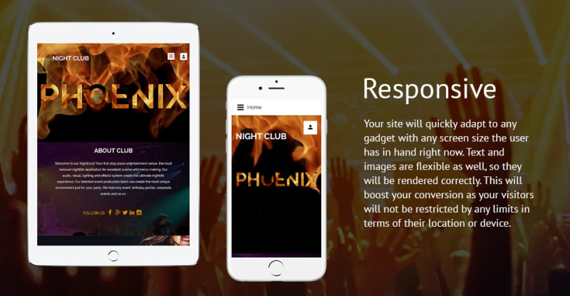 Phoenix Joomla Template - Features Image 1