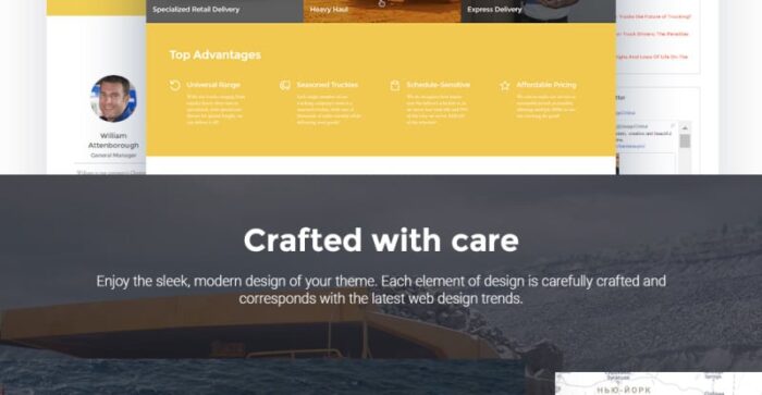 AuroraExpress - Transportation Company Responsive WordPress Theme - Features Image 3