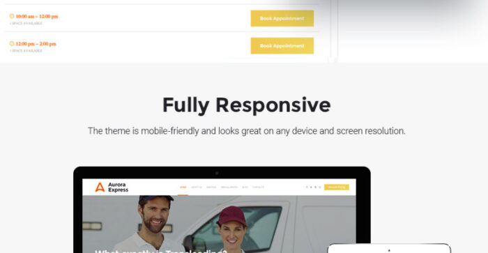 AuroraExpress - Transportation Company Responsive WordPress Theme - Features Image 10