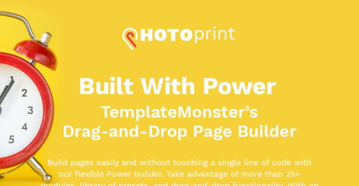 PhotoPrint - Print Shop Responsive WordPress Theme - Features Image 1