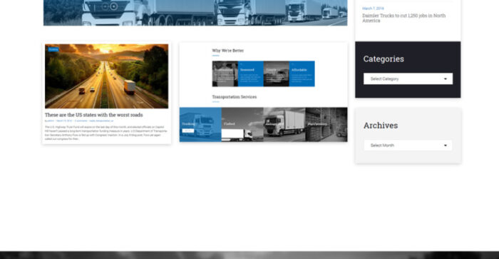 Odyssey - Transportation, Trucking & Logistics WordPress Theme - Features Image 11